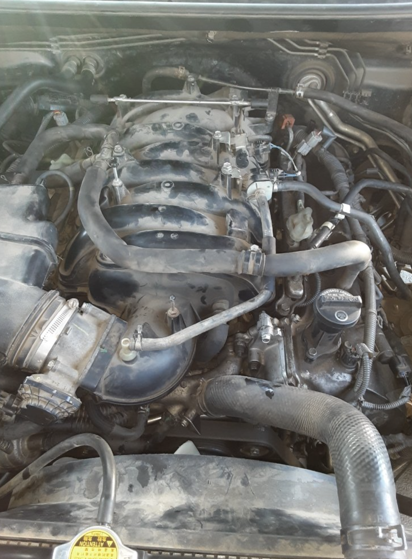 this image shows engine repair in Sacramento, CA